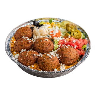 Falafel Rice Platter Vegan