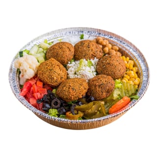 6D. Falafel Salad Platter