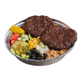 7. Chapli Kabab Rice Platter